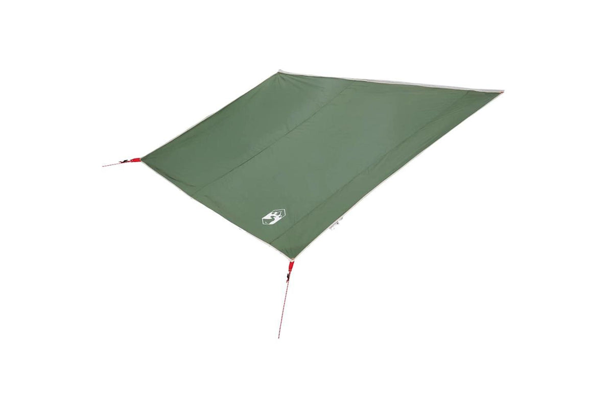 Vidaxl Water Resistant Tarp With Roof Green-2