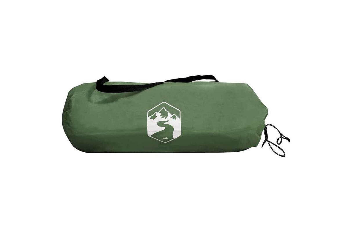 Vidaxl Water Resistant Tarp With Roof Green-9