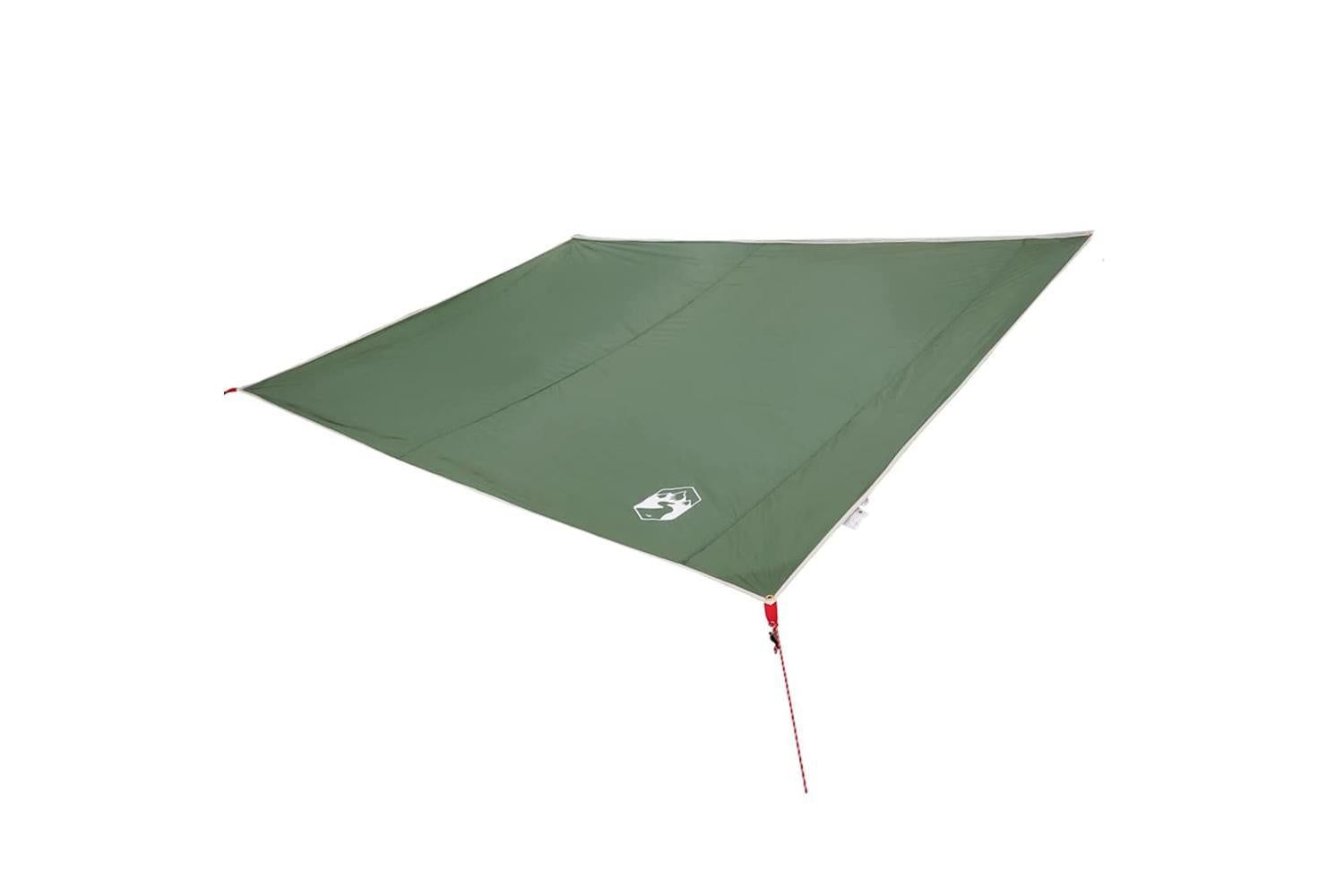 Vidaxl Water Resistant Tarp With Roof Green-2