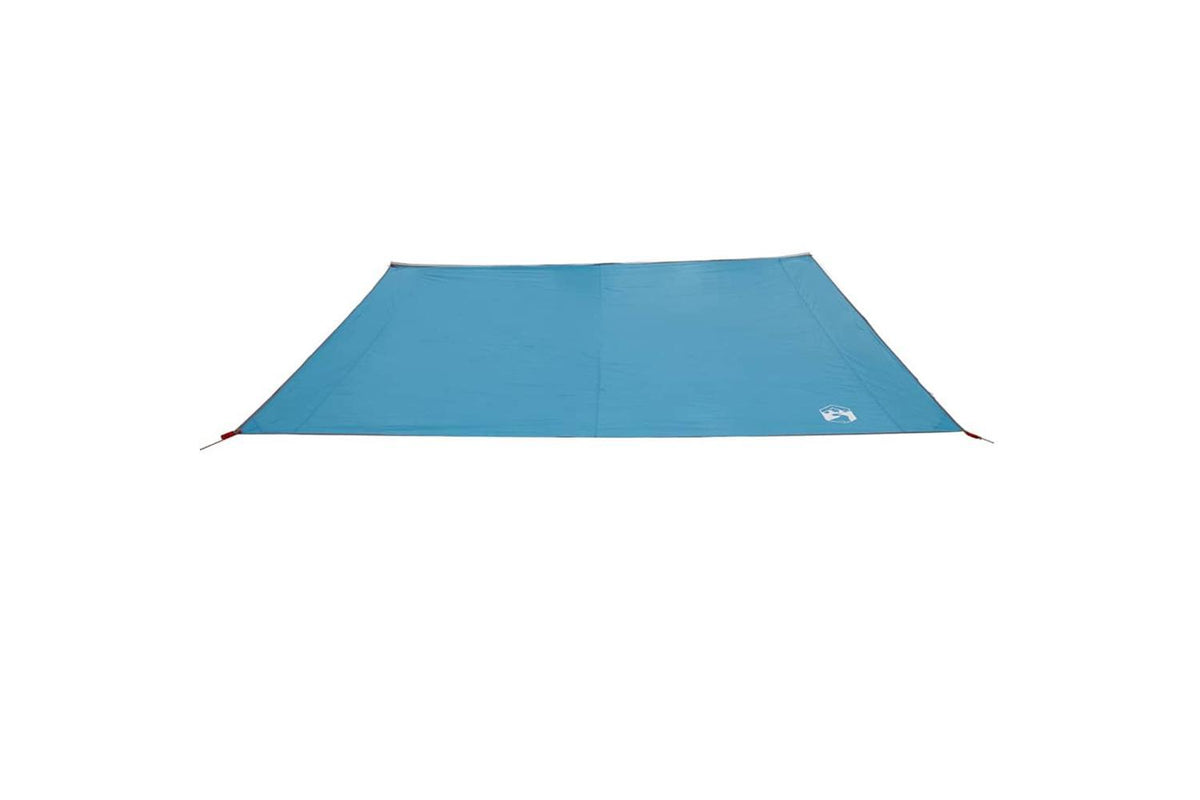 Vidaxl Water Resistant Tarp With Roof Blue-4
