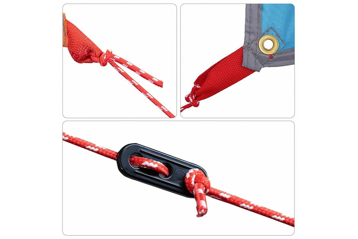 Vidaxl Water Resistant Tarp With Roof Blue-6