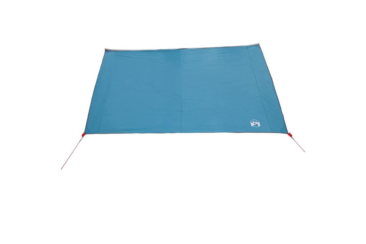 Vidaxl Water Resistant Tarp With Roof Blue-4