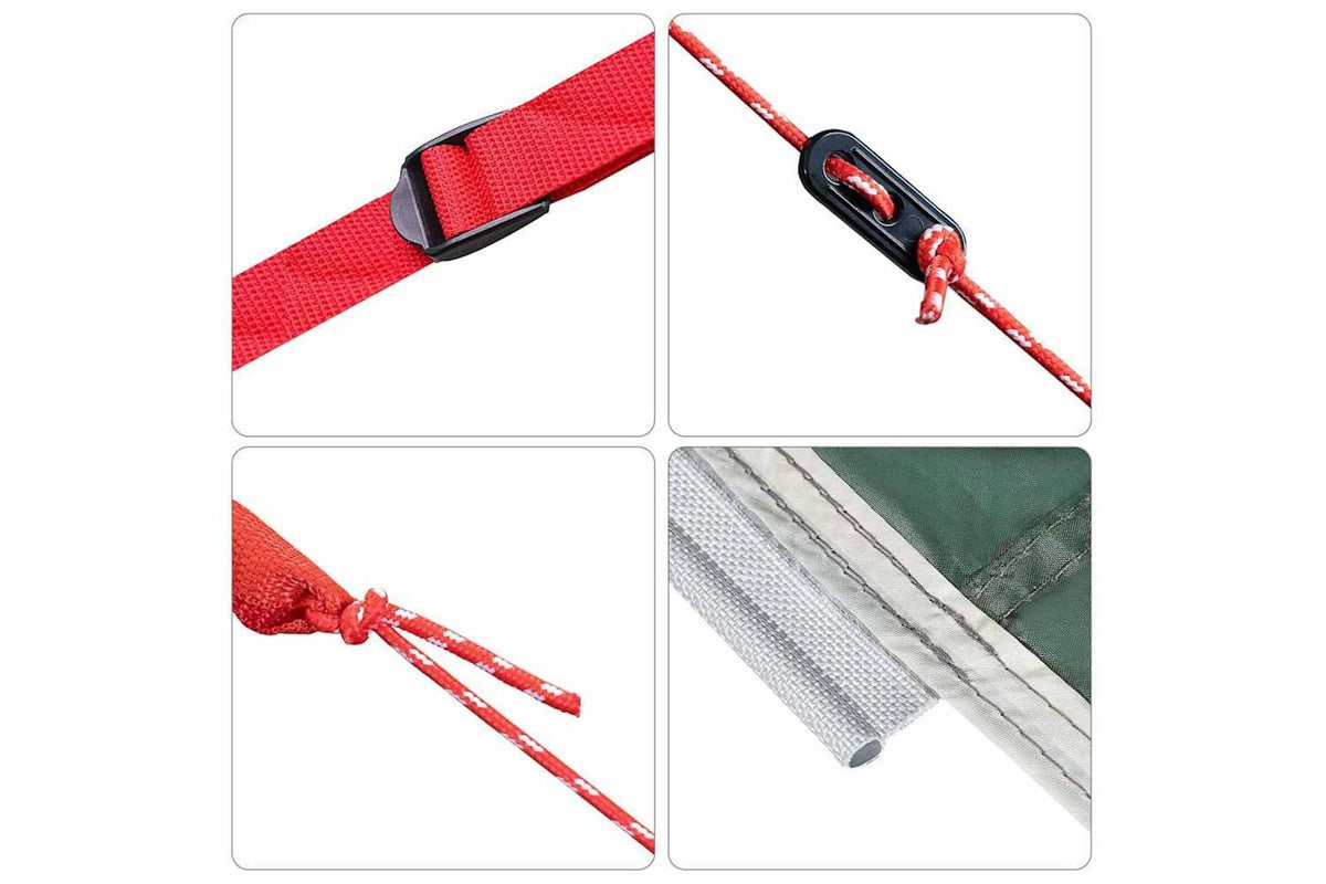 Vidaxl Water Resistant Tarp With Roof-7