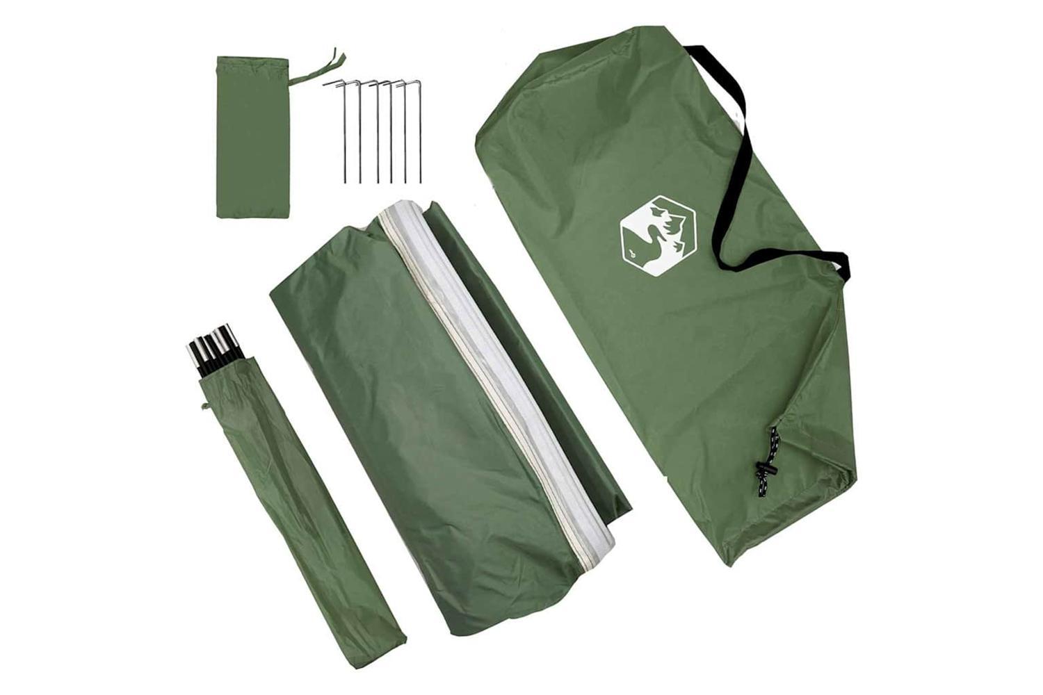 Vidaxl Water Resistant Tarp Arch With Roof-9