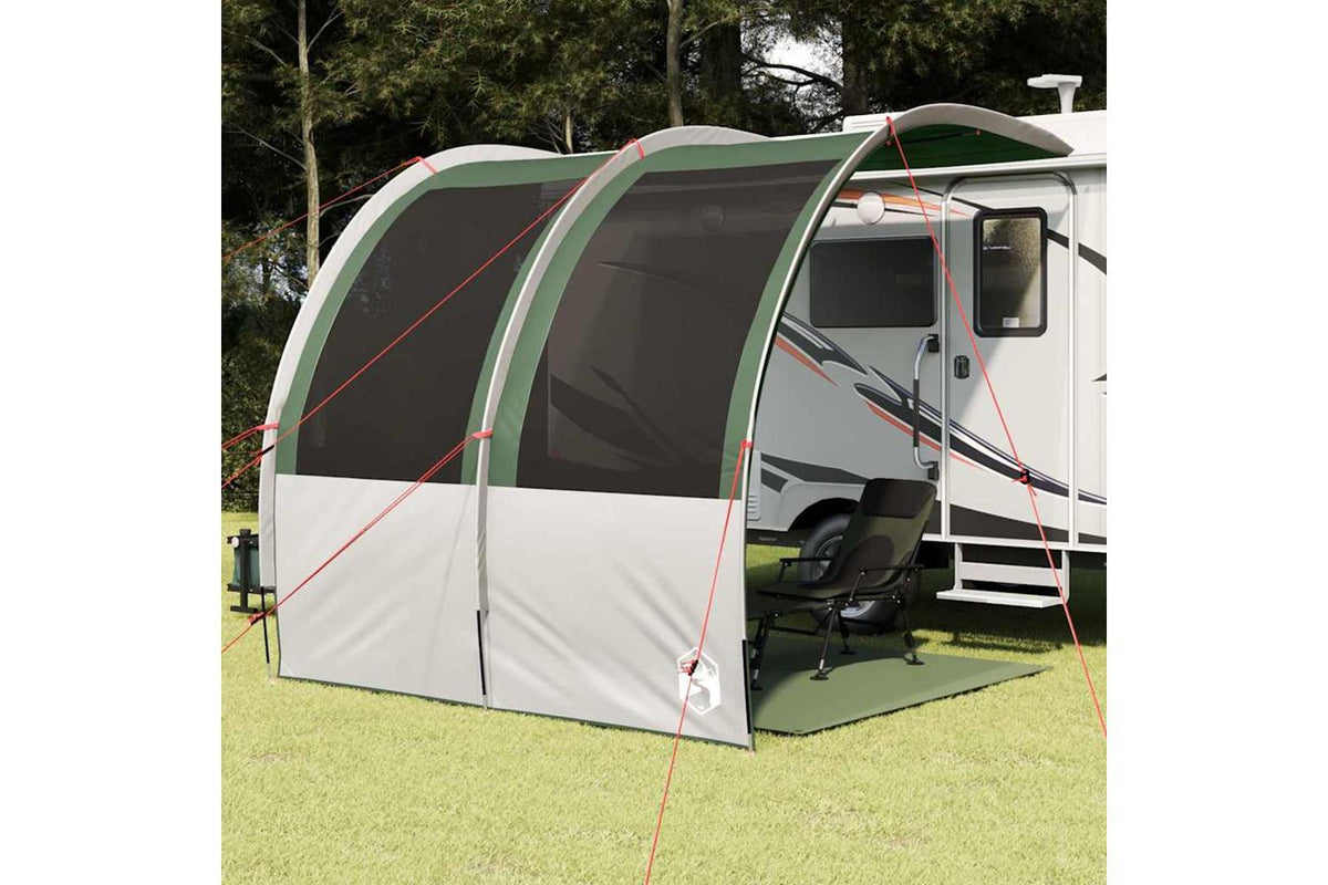 Vidaxl Water Resistant Tarp Arch With Roof-3