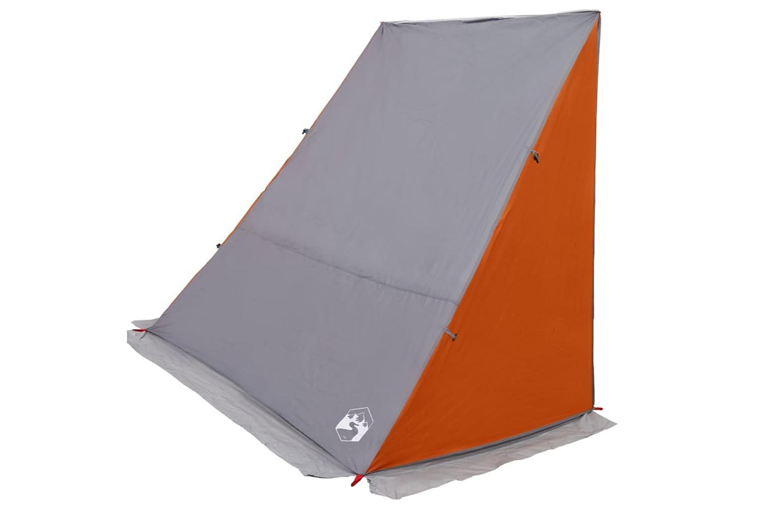 Vidaxl Tailgate Tent Grey And Orange 190 X 150 X 185 Cm Taffeta-2