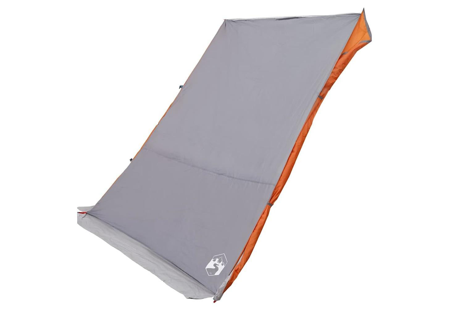 Vidaxl Tailgate Tent Grey And Orange 190 X 150 X 185 Cm Taffeta-5