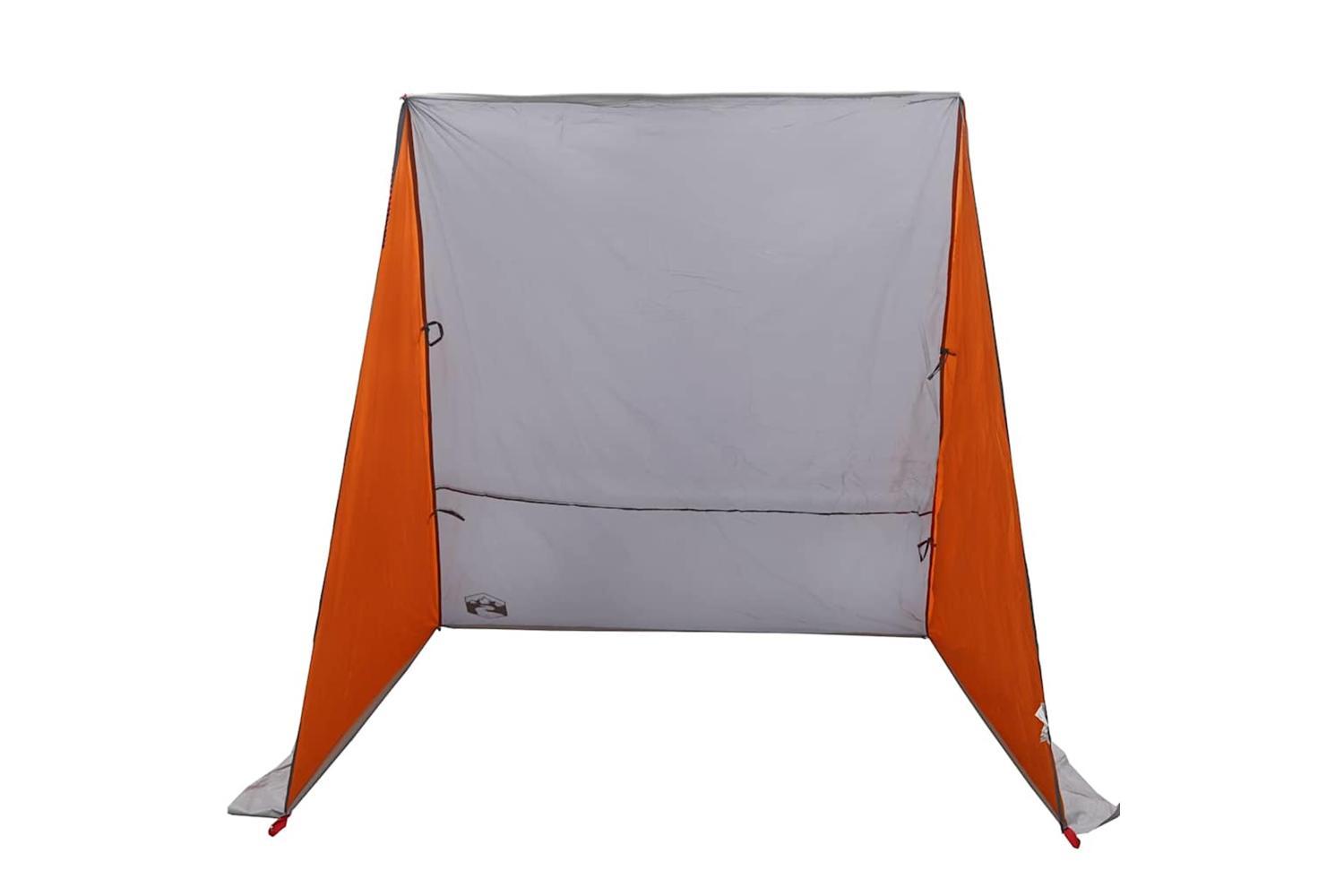 Vidaxl Tailgate Tent Grey And Orange 190 X 150 X 185 Cm Taffeta-8