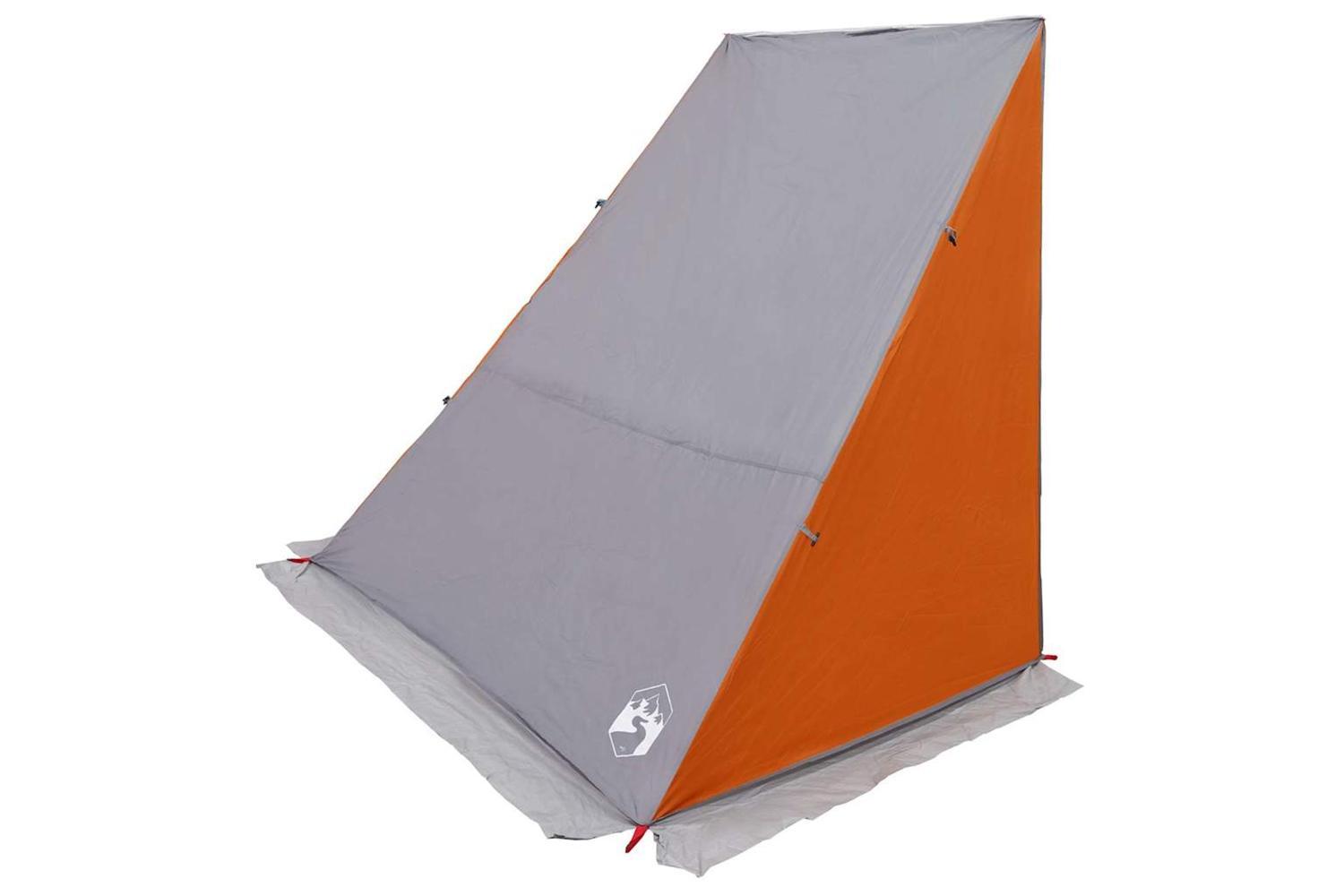 Vidaxl Tailgate Tent Grey And Orange 190 X 150 X 185 Cm Taffeta-2