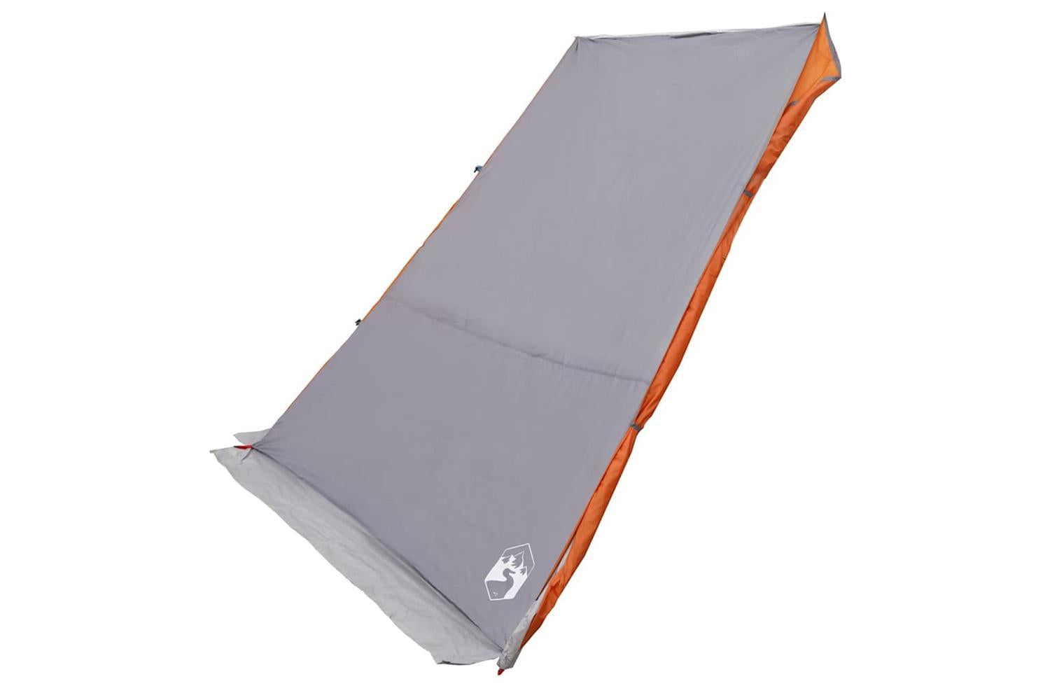 Vidaxl Tailgate Tent Grey And Orange 190 X 150 X 185 Cm Taffeta-5