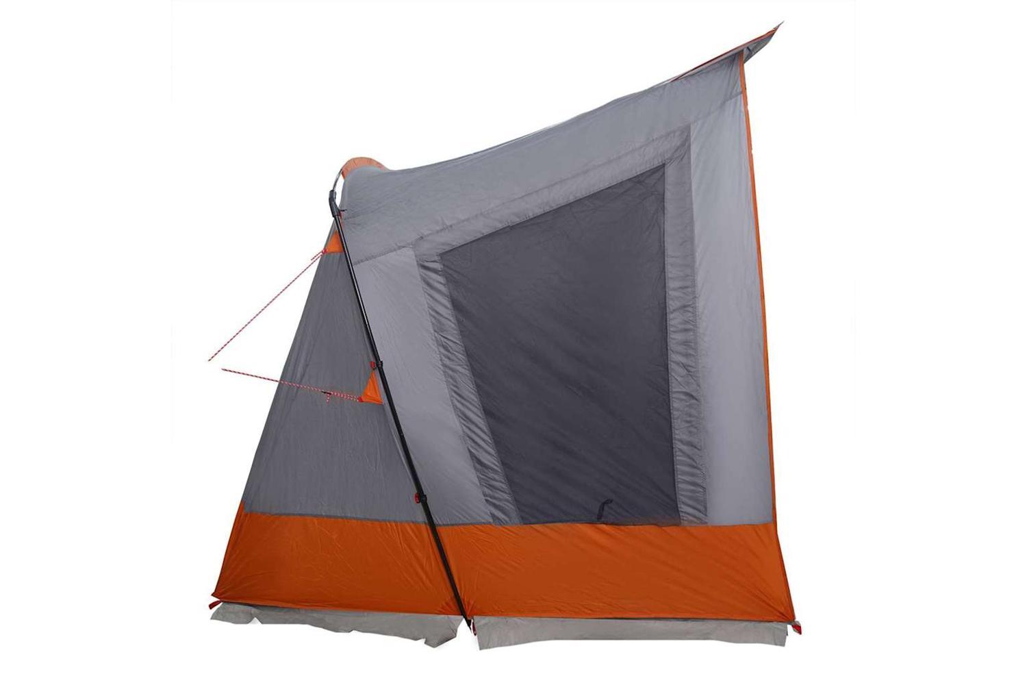 Vidaxl Caravan Tent With Roof Grey And Orange 252 X 245 X 245 Cm-6