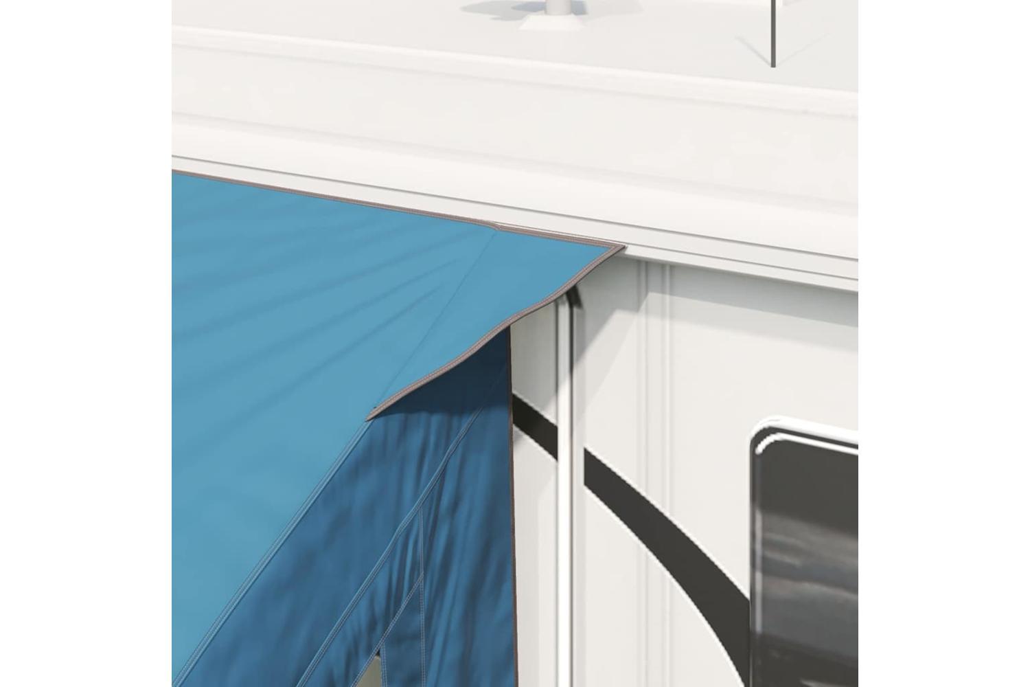 Vidaxl Caravan Tent With Roof With Storage Blue 410 X 275 X 245 Cm-4