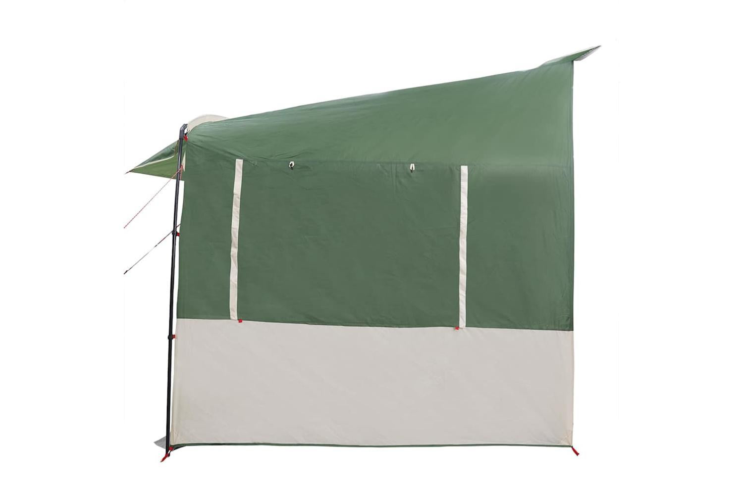 Vidaxl Tailgate Tent For Caravan Rectangular Green 352 X 250 X 240 Cm-6