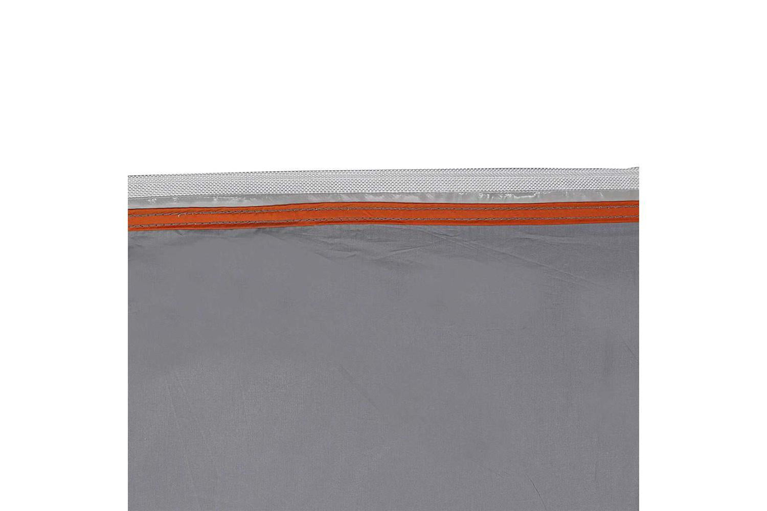 Vidaxl Tailgate Tent For Caravan Grey And Orange 352 X 250 X 240 Cm-8