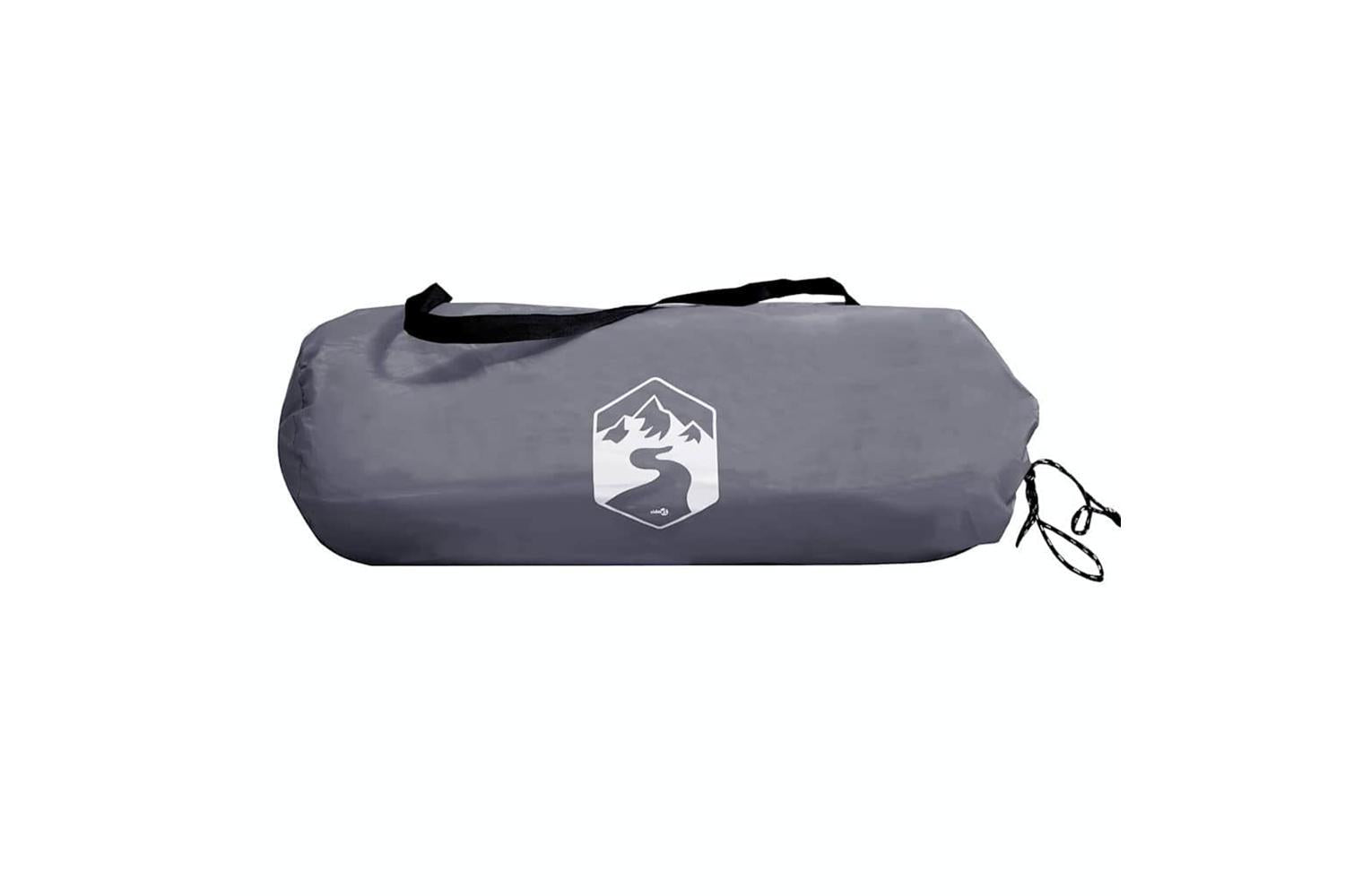 Vidaxl Tailgate Tent For Caravan Grey And Orange 352 X 250 X 240 Cm-10