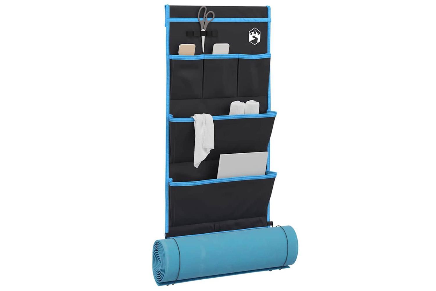 Vidaxl Storage Bag With Storage Black And Blue 91 X 47.5 Cm Oxford-3