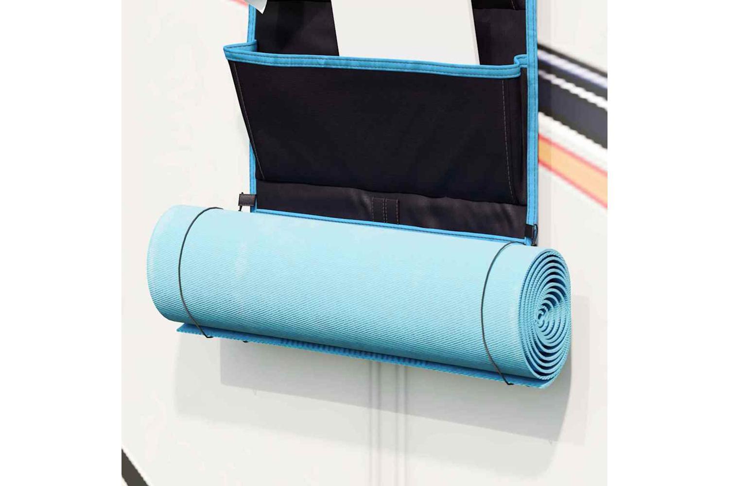 Vidaxl Storage Bag With Storage Black And Blue 91 X 47.5 Cm Oxford-5