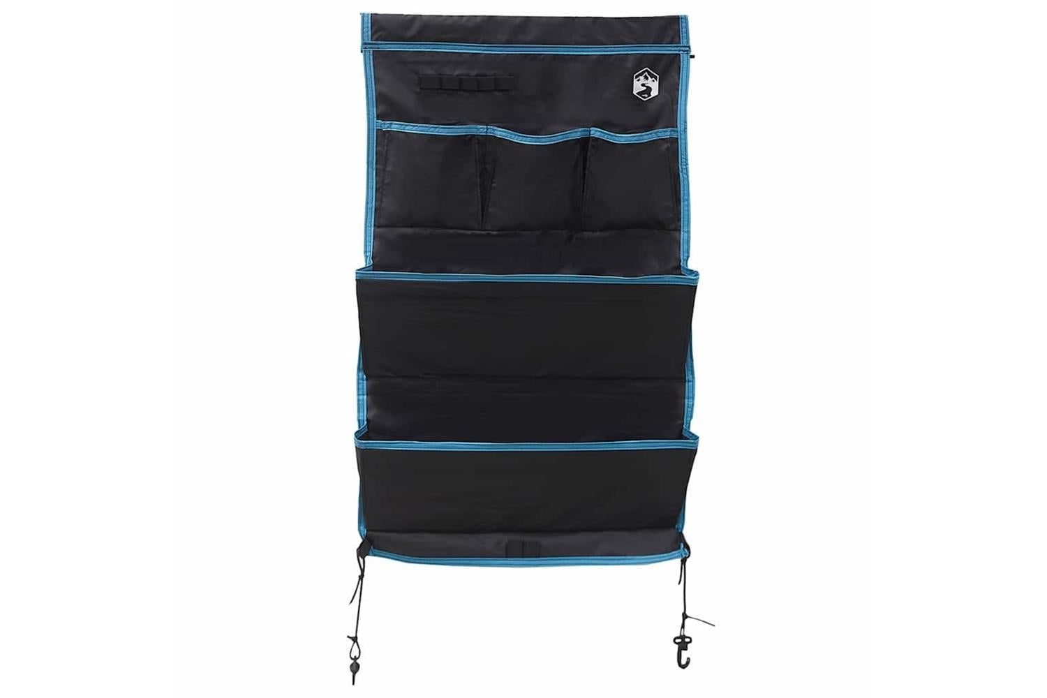 Vidaxl Storage Bag With Storage Black And Blue 91 X 47.5 Cm Oxford-6