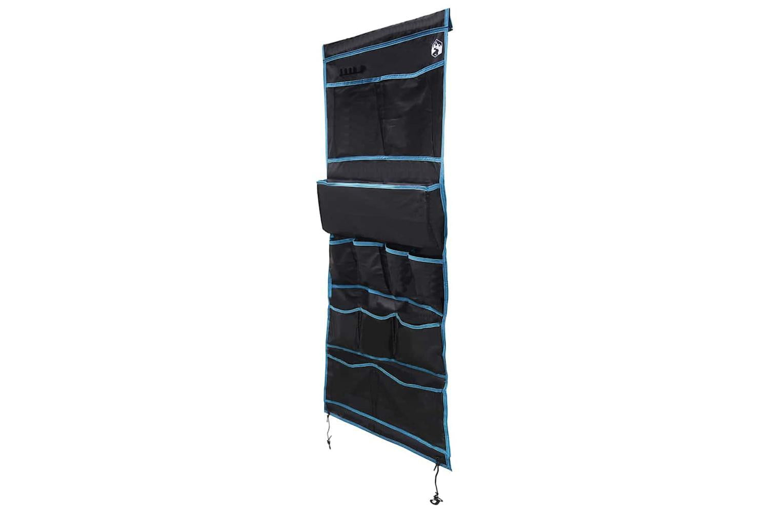 Vidaxl Storage Bag With Storage Black And Blue 161 X 58.5 Cm Oxford-2