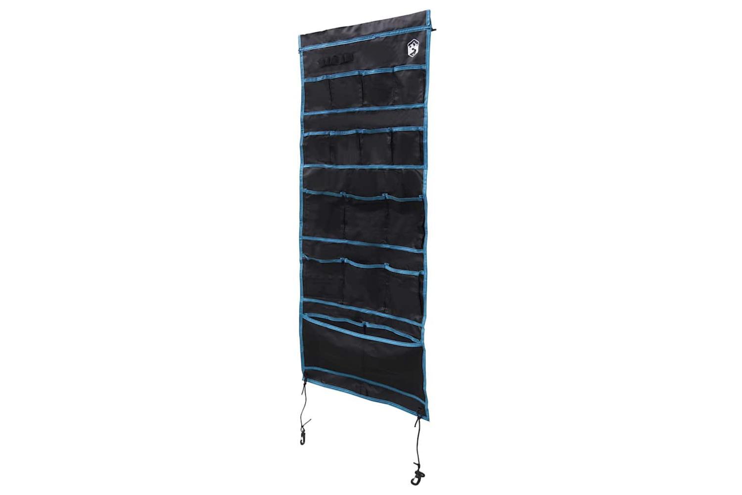 Vidaxl Storage Bag With Storage Black And Blue 125 X 48 Cm Oxford-2
