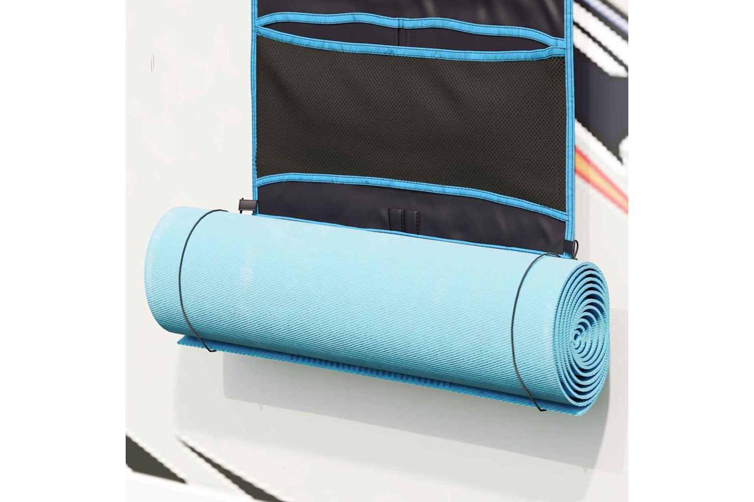 Vidaxl Storage Bag With Storage Black And Blue 125 X 48 Cm Oxford-5