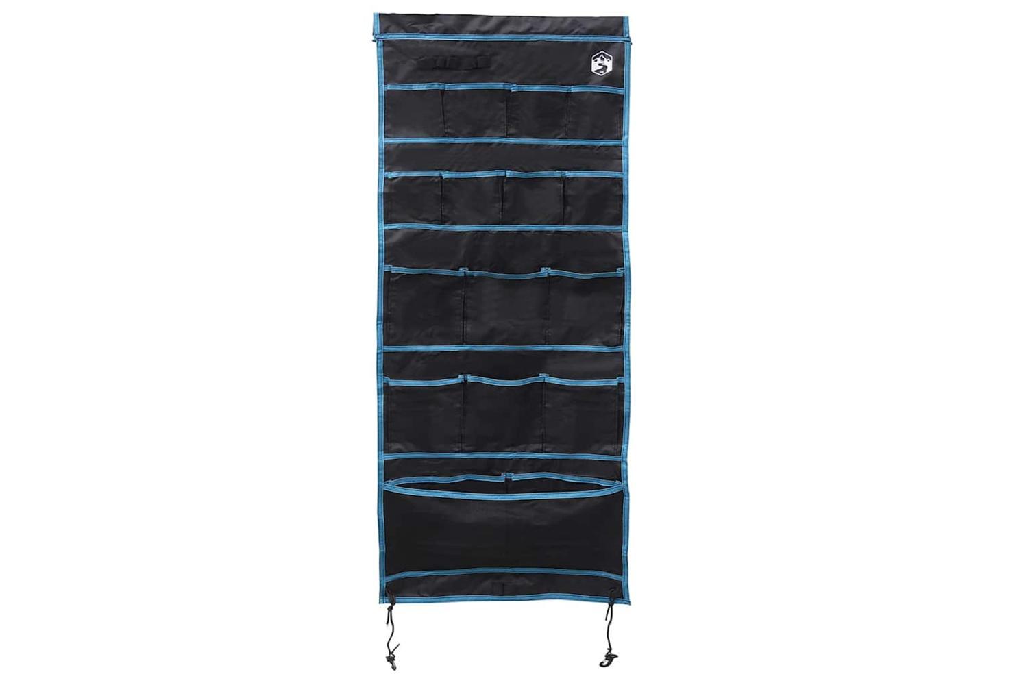 Vidaxl Storage Bag With Storage Black And Blue 125 X 48 Cm Oxford-6