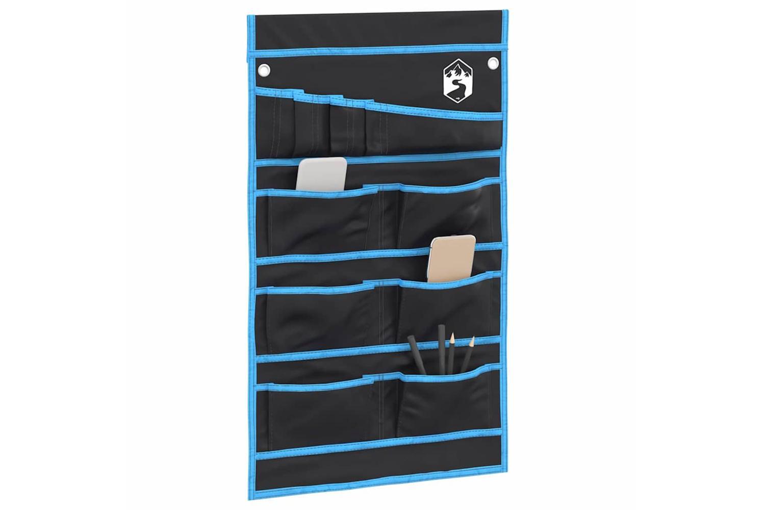 Vidaxl Storage Bag With Storage Black And Blue 63.5 X 40 Cm Oxford-3