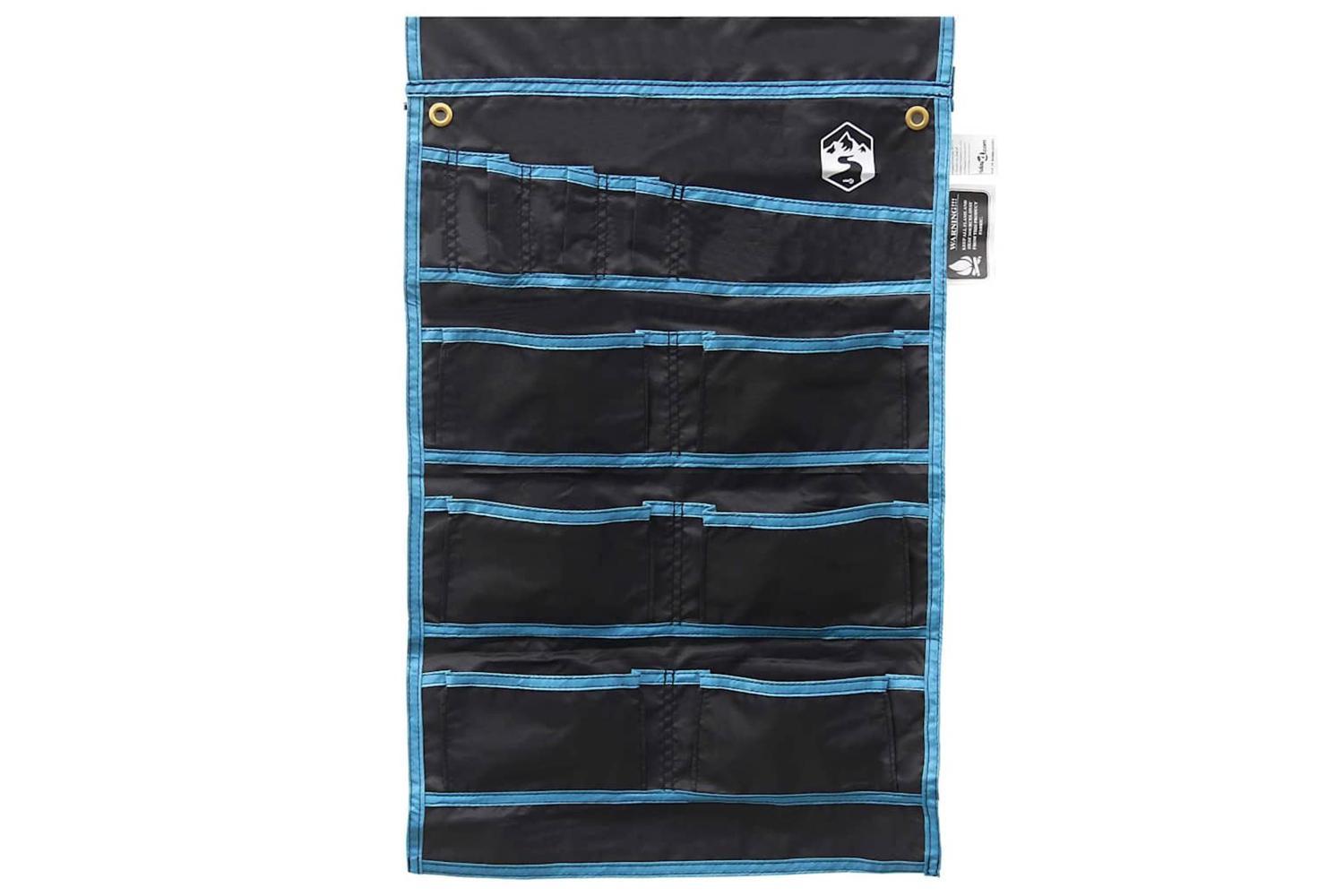 Vidaxl Storage Bag With Storage Black And Blue 63.5 X 40 Cm Oxford-6