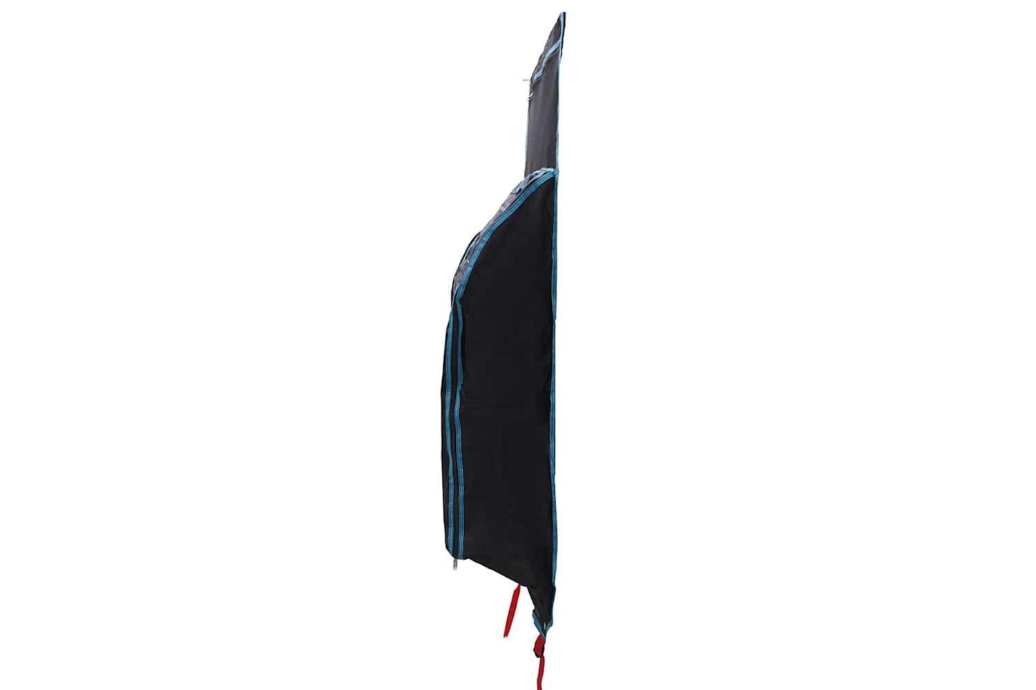 Vidaxl Storage Bag With Storage Black And Blue 140 X 43 Cm Oxford-7