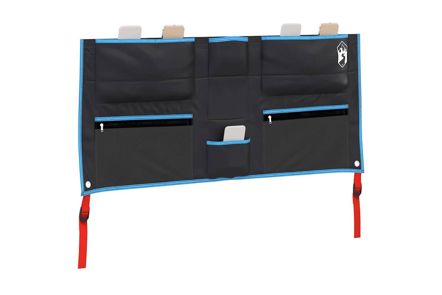 Vidaxl Storage Bag With Storage Black And Blue 98 X 47 Cm Oxford-3