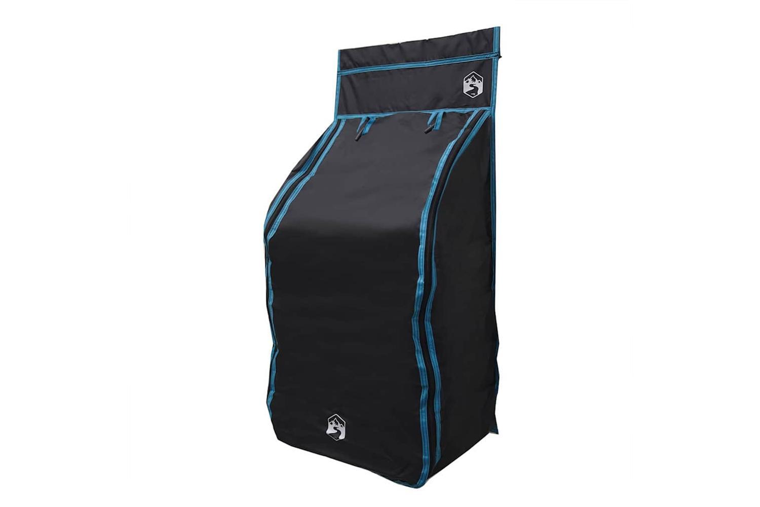 Vidaxl Hanging Tent Organizer 10 Pockets Black 40.5 X 25 X 80 Cm-6