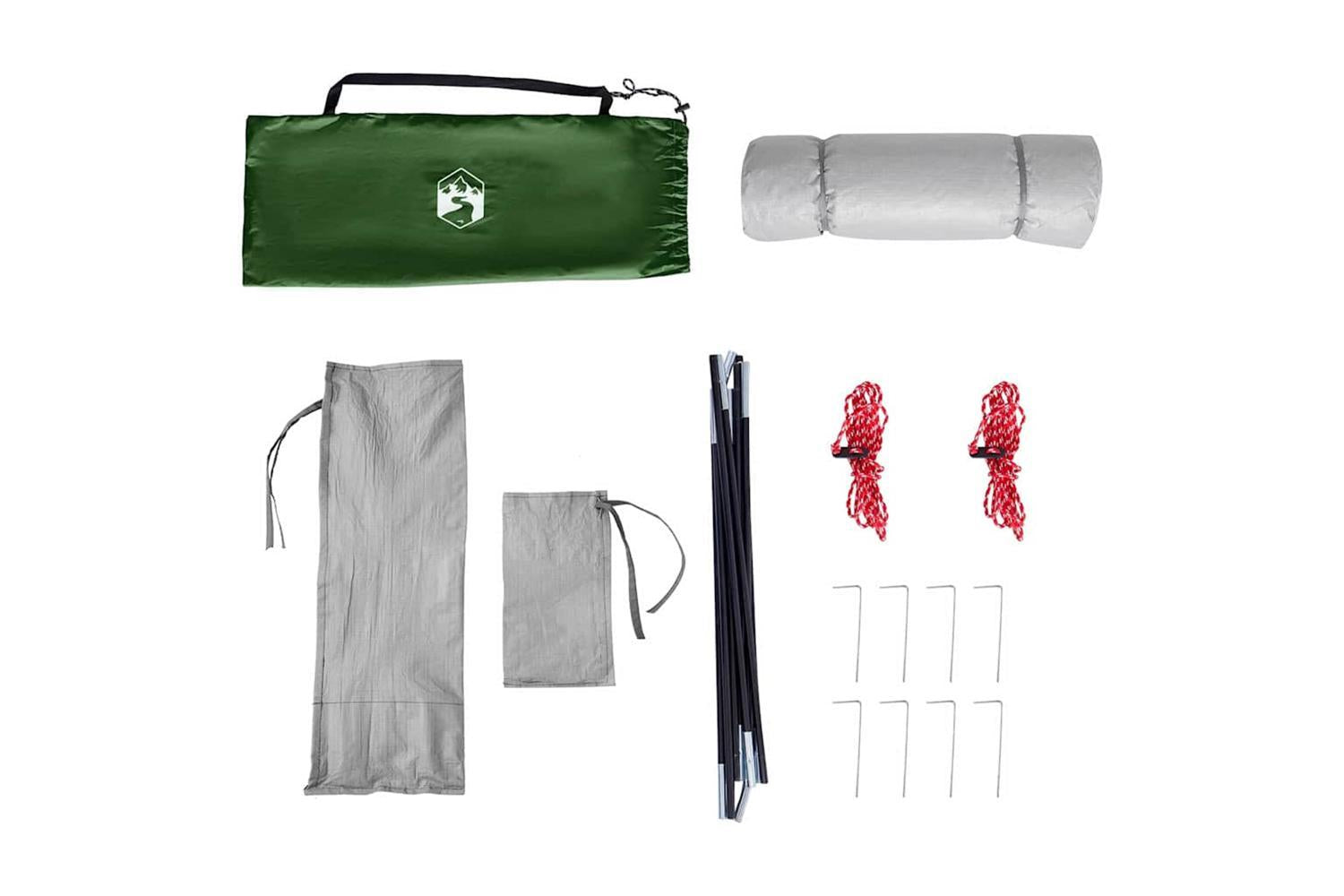 Vidaxl Inner Tent With Roof Green 280 X 220 X 176 Cm Taffeta-10