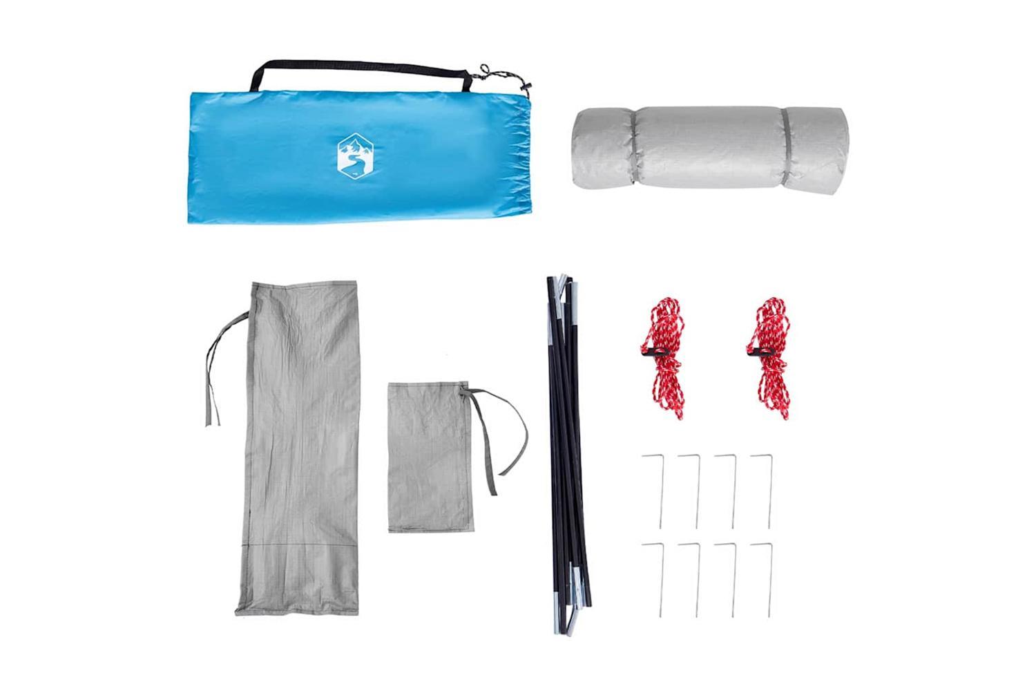 Vidaxl Inner Tent With Roof Blue 280 X 220 X 176 Cm Taffeta-10
