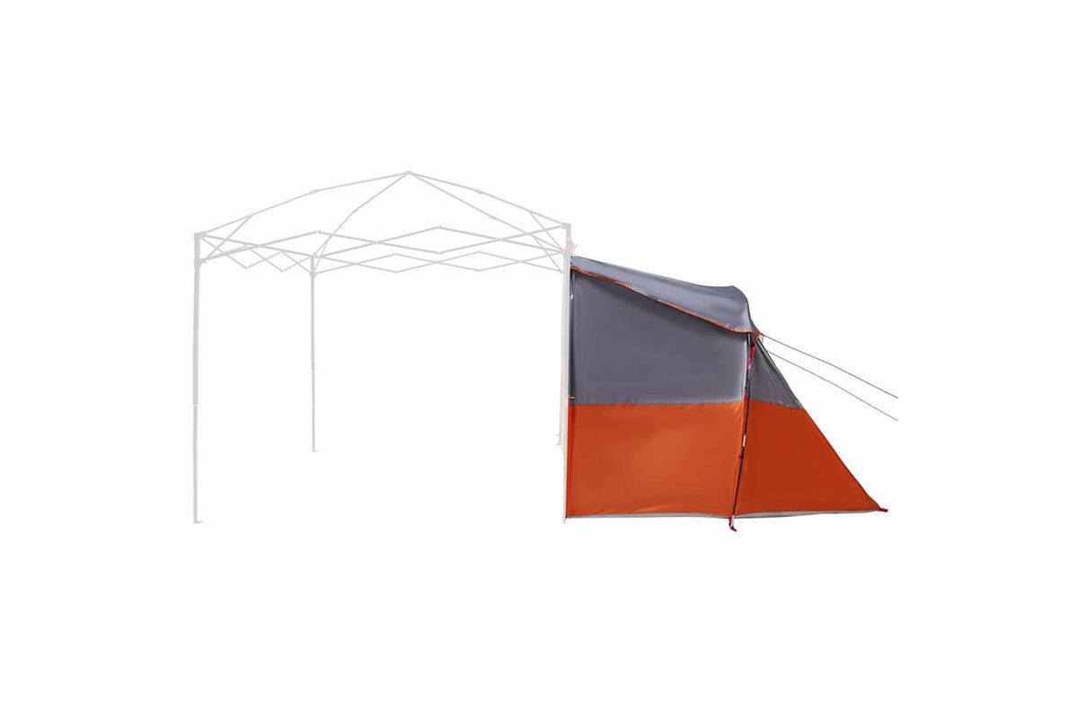 Vidaxl Inner Tent With Roof Grey And Orange 280 X 220 X 176 Cm Taffeta-5
