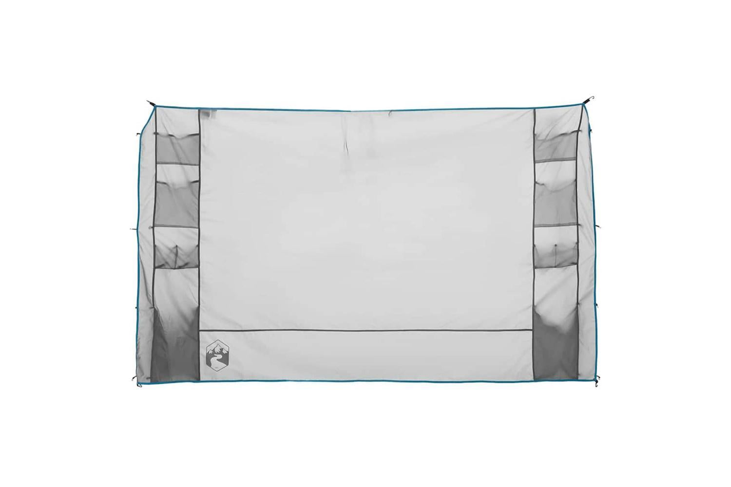 Vidaxl Hanging Tent Organiser Grey And Blue 320 X 182 Cm Oxford-4