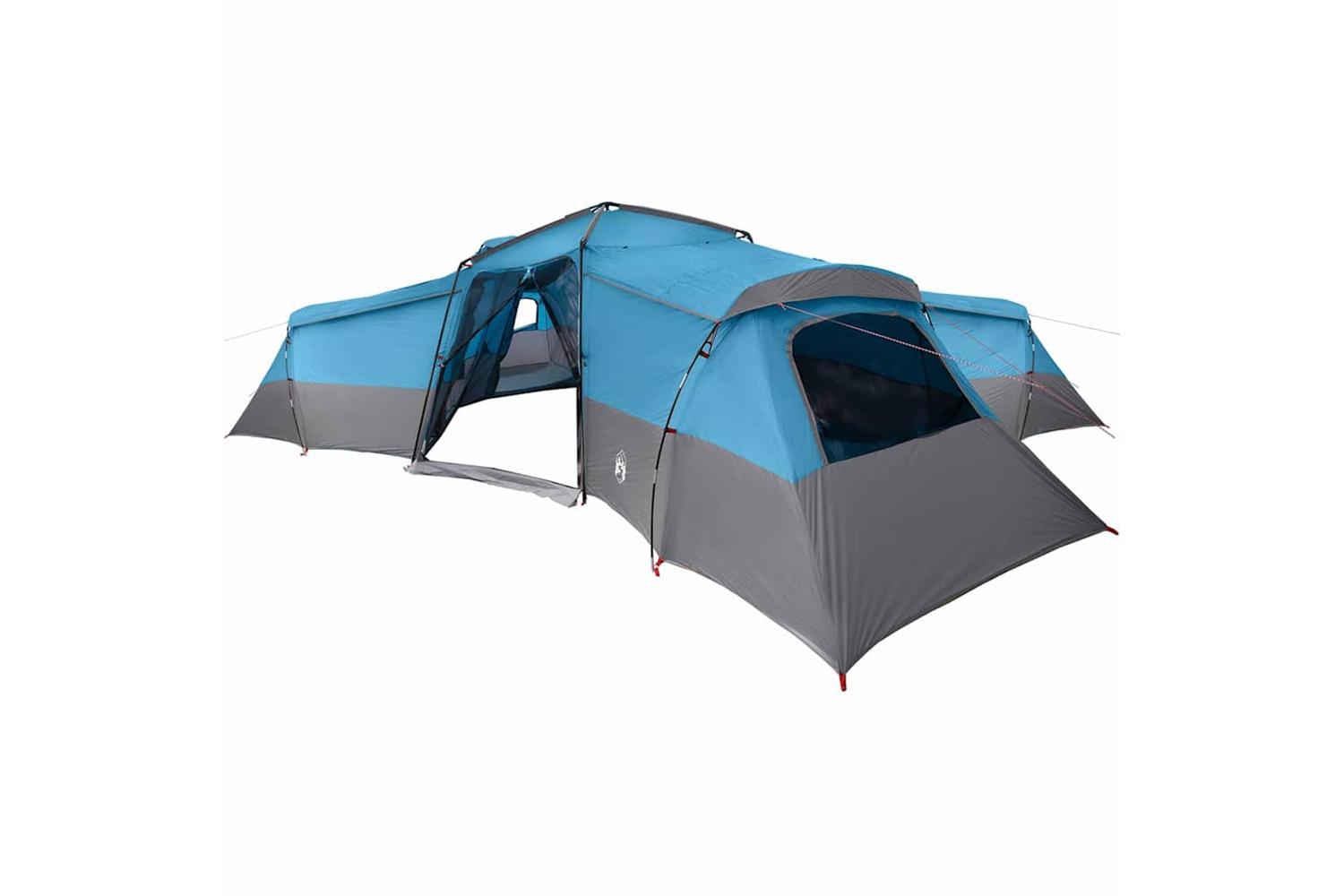 Vidaxl Family Tent With Roof Blue 833 X 585 X 216 Cm Taffeta-2