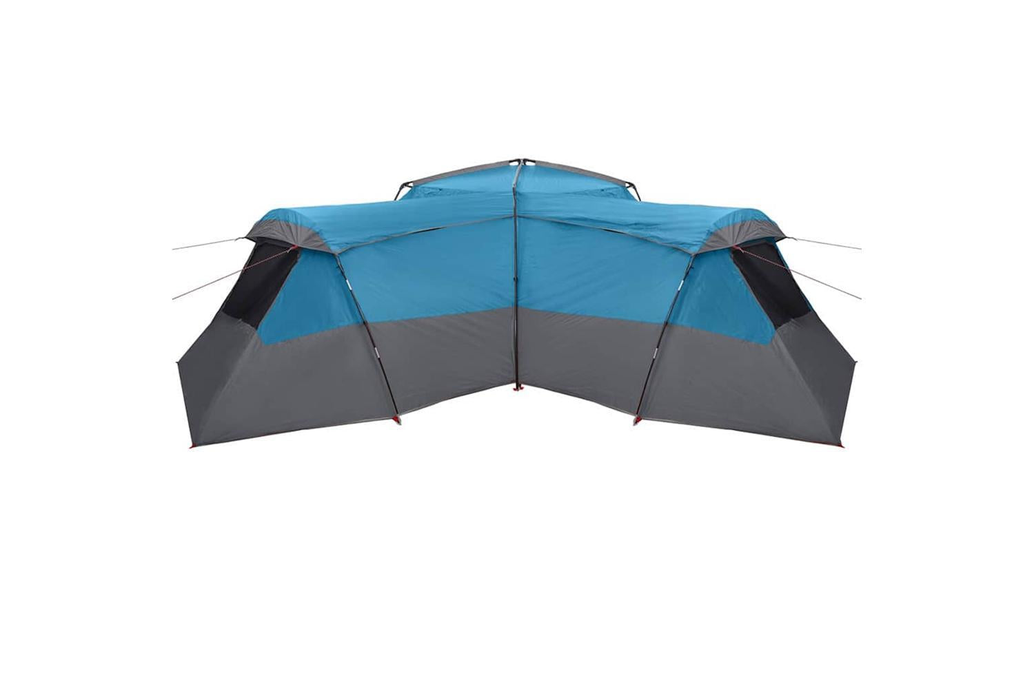 Vidaxl Family Tent With Roof Blue 833 X 585 X 216 Cm Taffeta-5