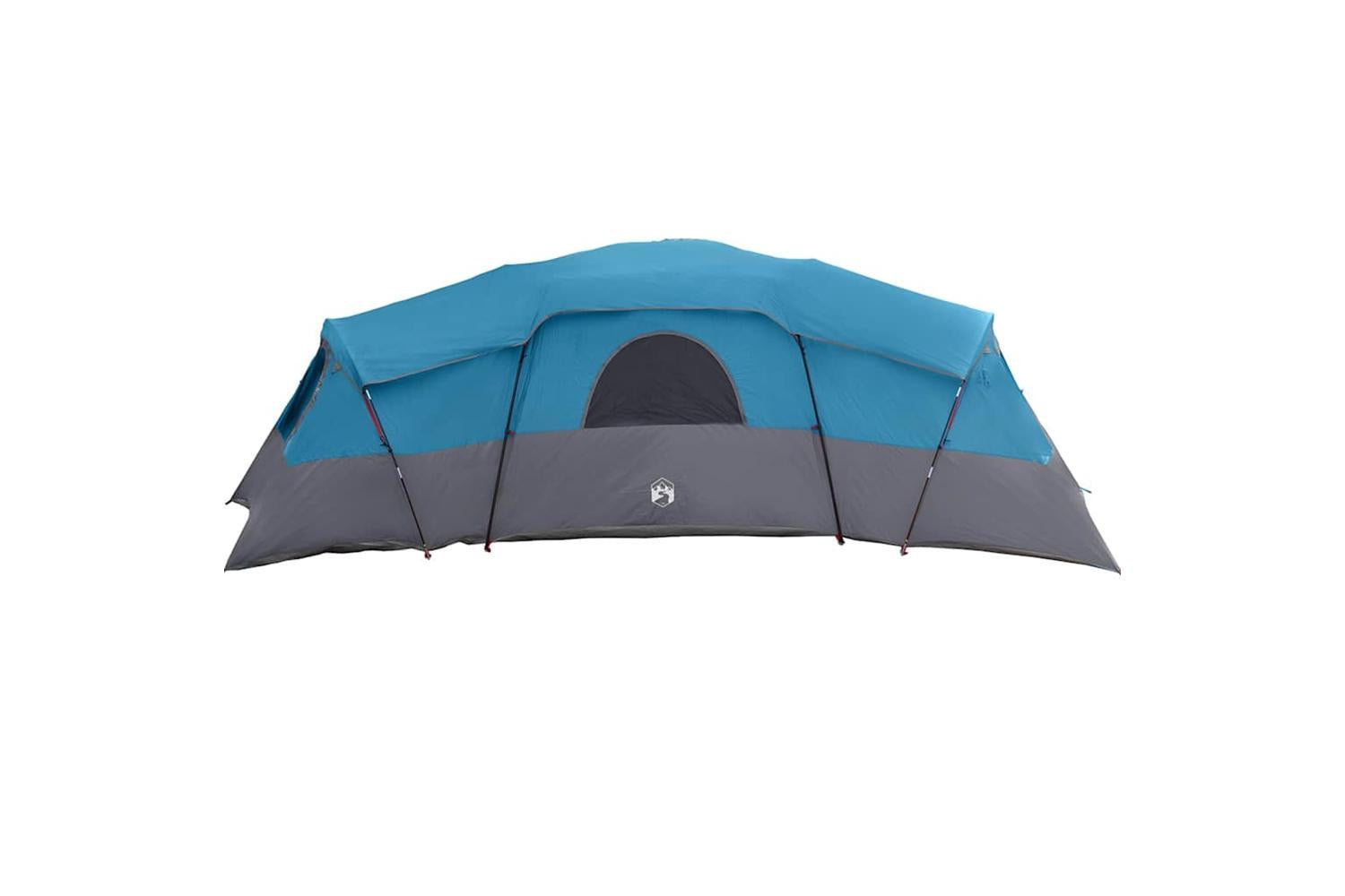 Vidaxl Family Tent With Roof Blue 762 X 655 X 218 Cm Taffeta-5