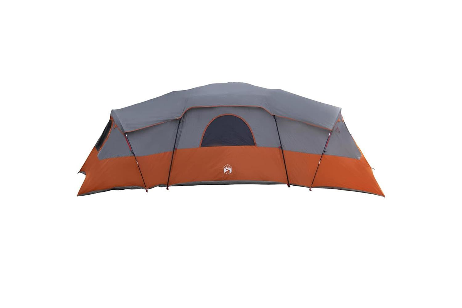 Vidaxl Family Tent Grey And Orange 762 X 655 X 218 Cm Taffeta-5