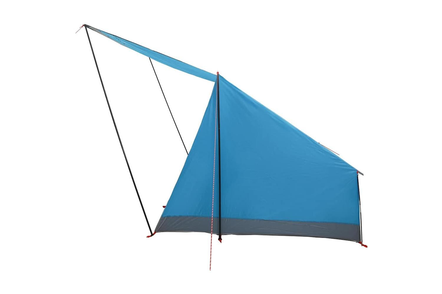 Vidaxl Camping Tent With Roof Blue 282 X 225 X 154 Cm Taffeta-5