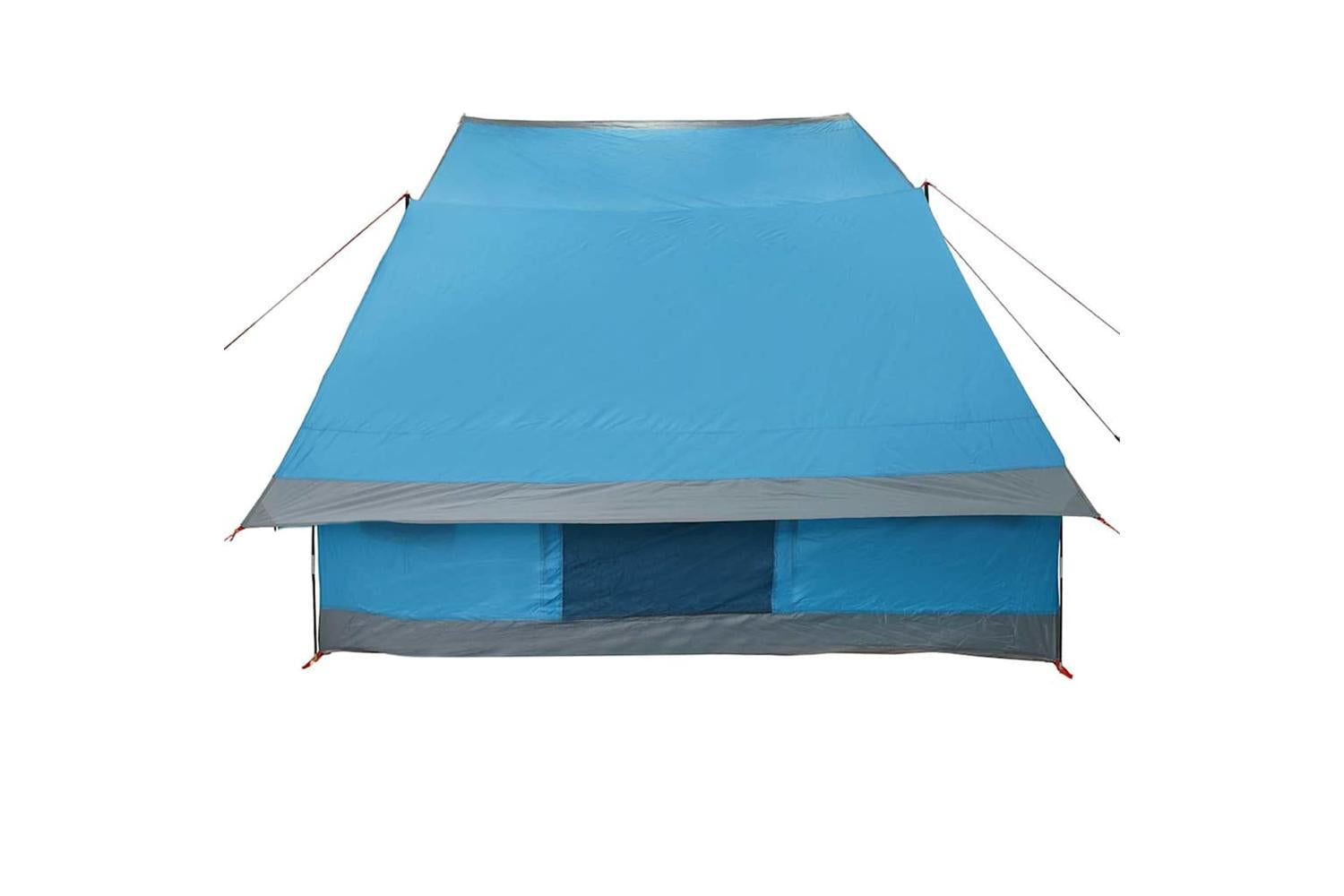 Vidaxl Camping Tent With Roof Blue 282 X 225 X 154 Cm Taffeta-6