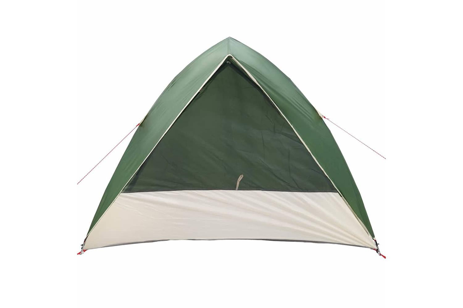Vidaxl Camping Tent With Roof Green 320 X 275 X 190 Cm Taffeta-6