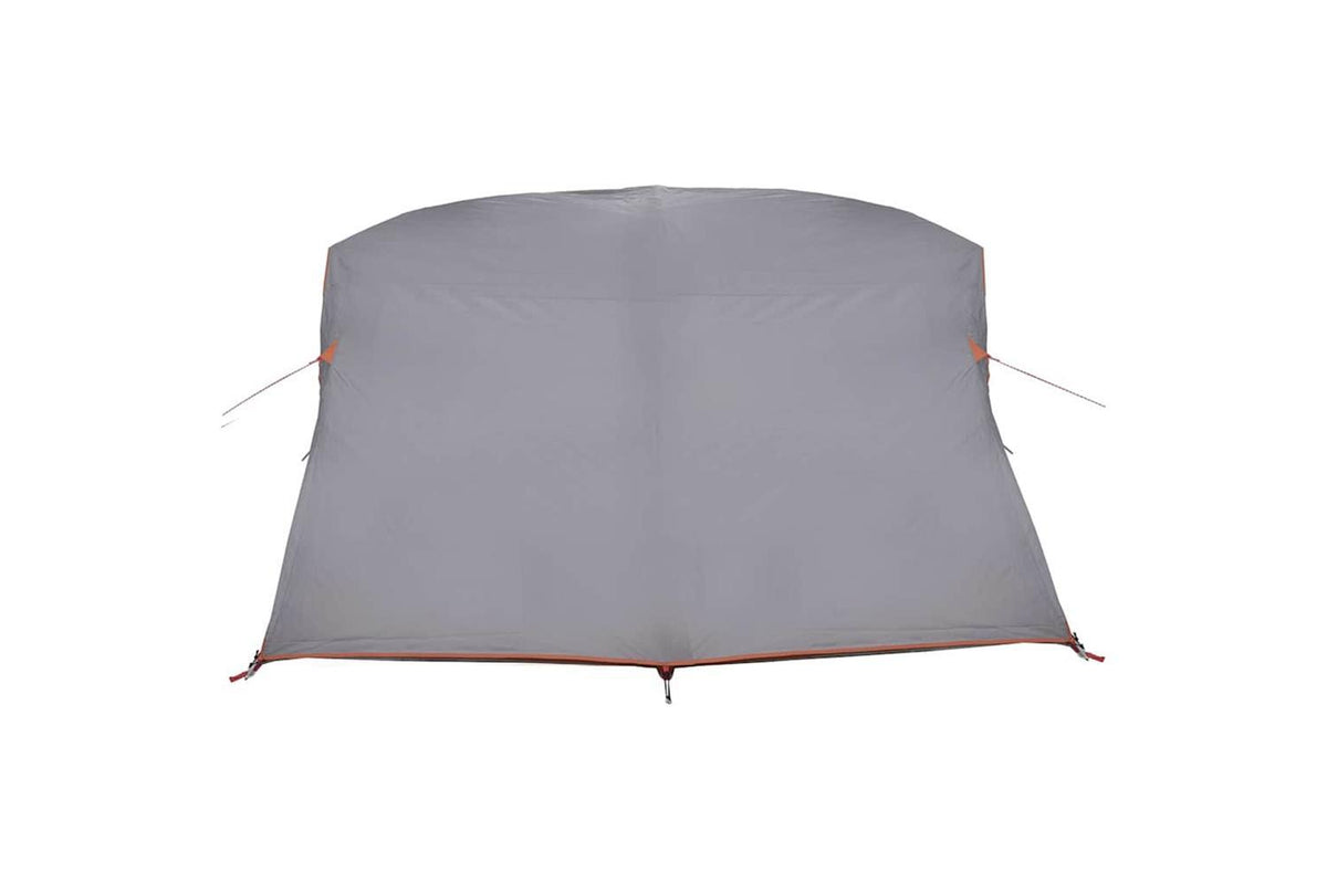 Vidaxl Camping Tent Grey And Orange 320 X 275 X 190 Cm Taffeta-5