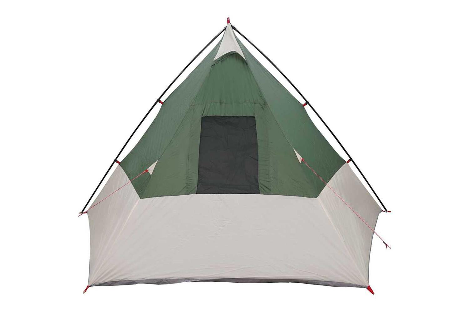 Vidaxl Tipi Tent With Roof Green 383 X 338 X 217 Cm Taffeta-6