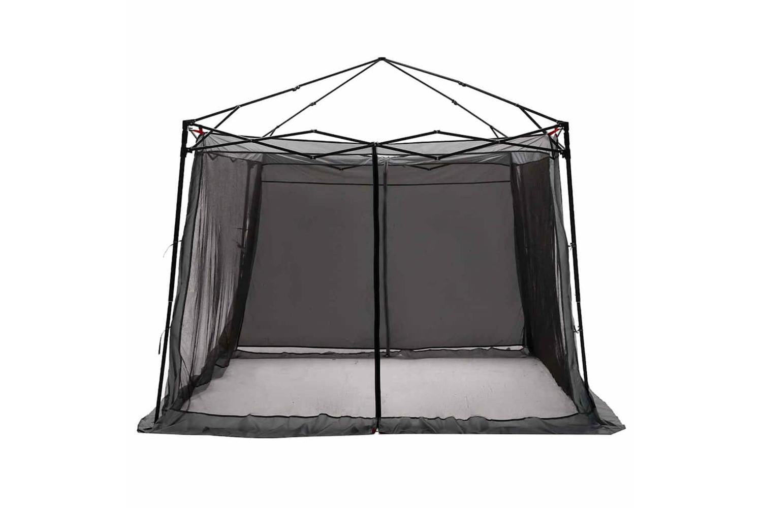 Vidaxl Inner Tent With Roof Grey And Orange 303 X 303 X 196 Cm Taffeta-2