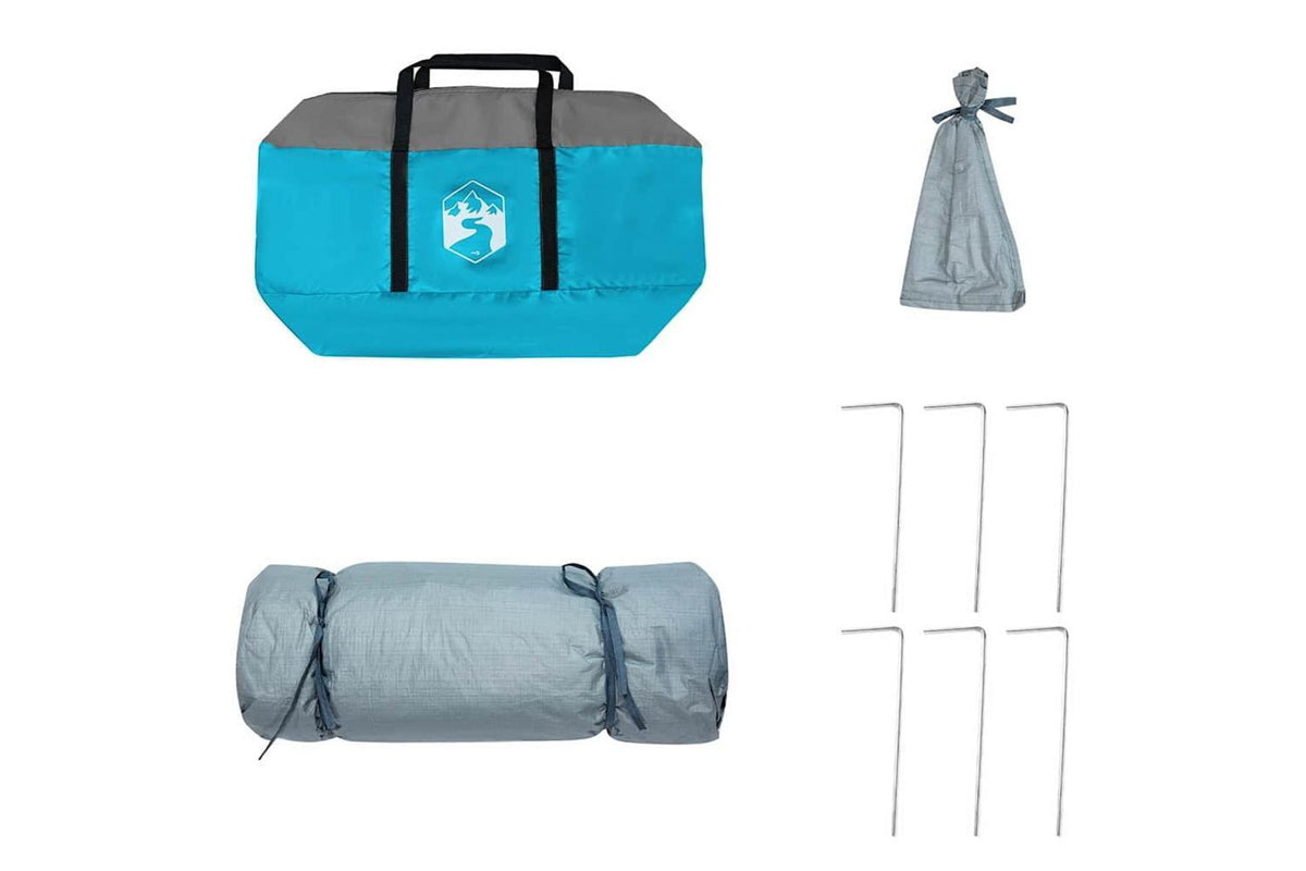 Vidaxl Inner Tent With Roof Blue 290 X 288 X 234 Cm Taffeta-10