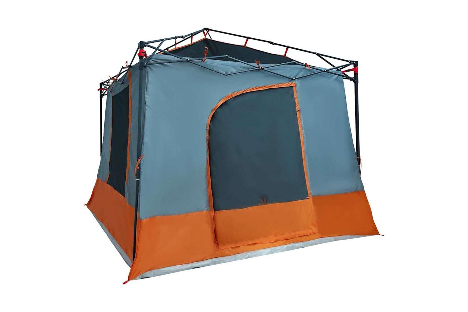 Vidaxl Inner Tent With Roof Grey And Orange 290 X 288 X 234 Cm Taffeta-6