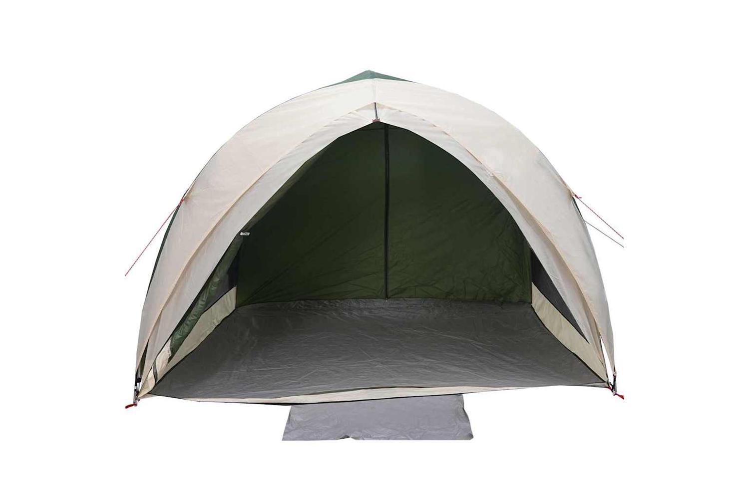 Vidaxl Tunnel Tent With Roof Green 410 X 285 X 198 Cm Taffeta-4