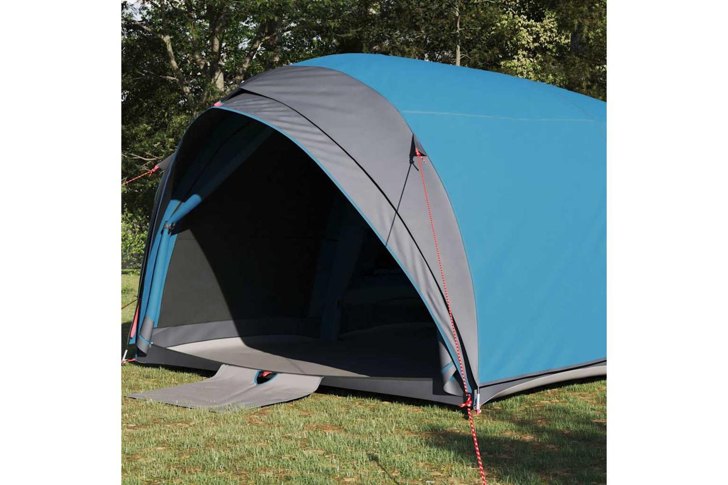 Vidaxl Tunnel Tent With Roof Blue 410 X 285 X 198 Cm Taffeta-3