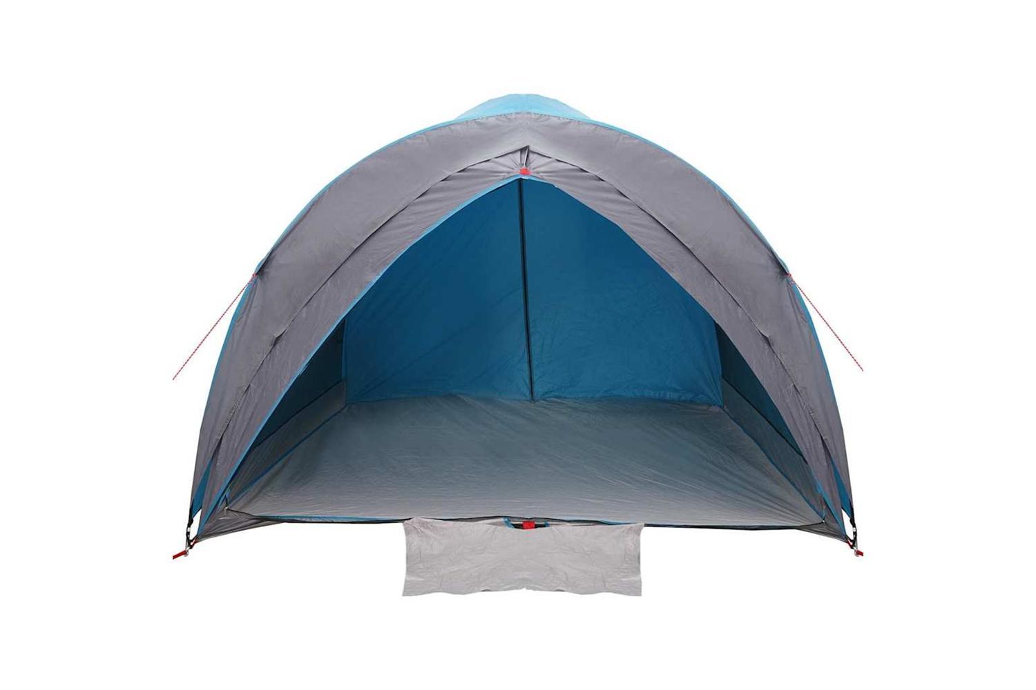 Vidaxl Tunnel Tent With Roof Blue 410 X 285 X 198 Cm Taffeta-4
